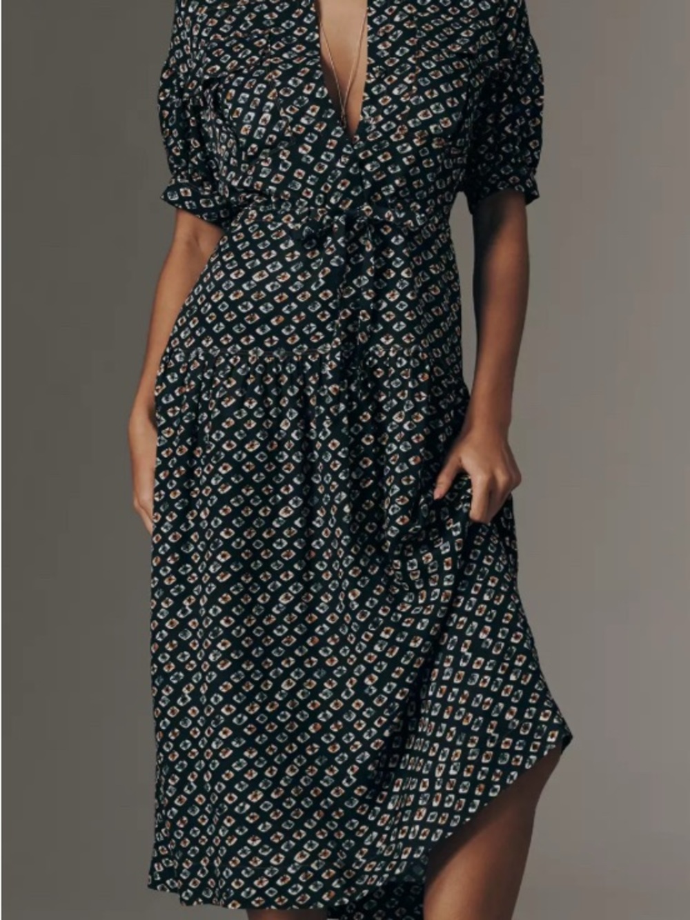 Anthropologie Utility Pocket Shirtdress